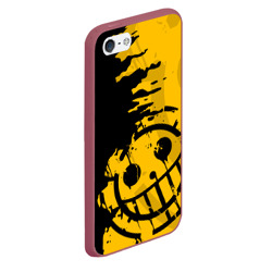 Чехол для iPhone 5/5S матовый One piece pirates пираты - фото 2