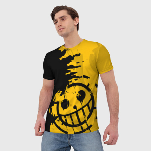 Мужская футболка 3D One piece pirates пираты, цвет 3D печать - фото 3