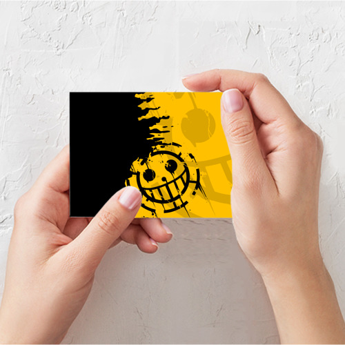 Поздравительная открытка One piece pirates пираты, цвет белый - фото 3