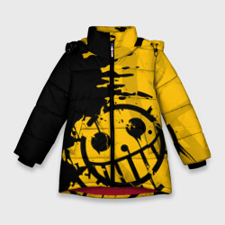 Зимняя куртка для девочек 3D One piece pirates пираты