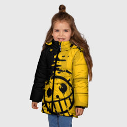 Зимняя куртка для девочек 3D One piece pirates пираты - фото 2