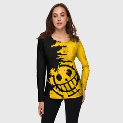 Женский лонгслив 3D One piece pirates пираты - фото 2