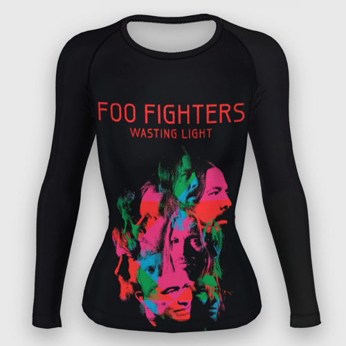 Женский рашгард 3D Wasting Light - Foo Fighters, цвет 3D печать