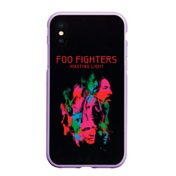 Чехол для iPhone XS Max матовый Wasting Light - Foo Fighters