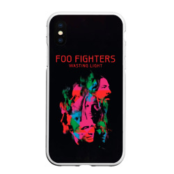 Чехол для iPhone XS Max матовый Wasting Light - Foo Fighters