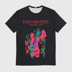 Мужская футболка 3D Wasting Light - Foo Fighters