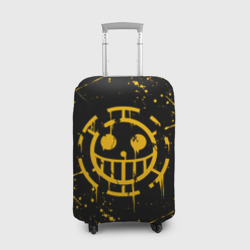 Чехол для чемодана 3D One piece pirates Ван Пис пираты жёлтый