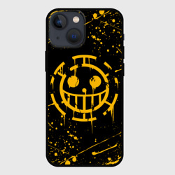 Чехол для iPhone 13 mini One piece pirates Ван Пис пираты жёлтый