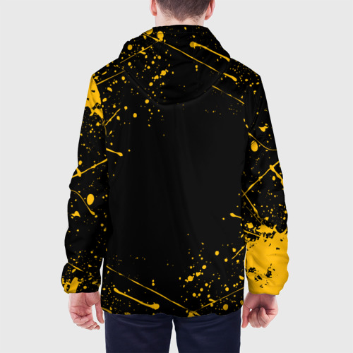Мужская куртка 3D One piece pirates Ван Пис пираты жёлтый, цвет 3D печать - фото 5