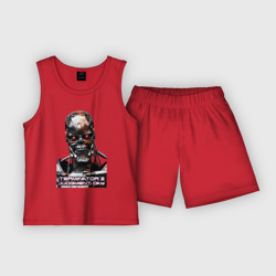 Детская пижама с шортами хлопок Terminator T-800