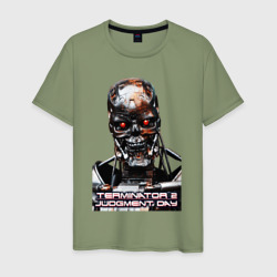 Мужская футболка хлопок Terminator T-800