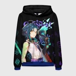 Мужская толстовка 3D Сяо Genshin Impact