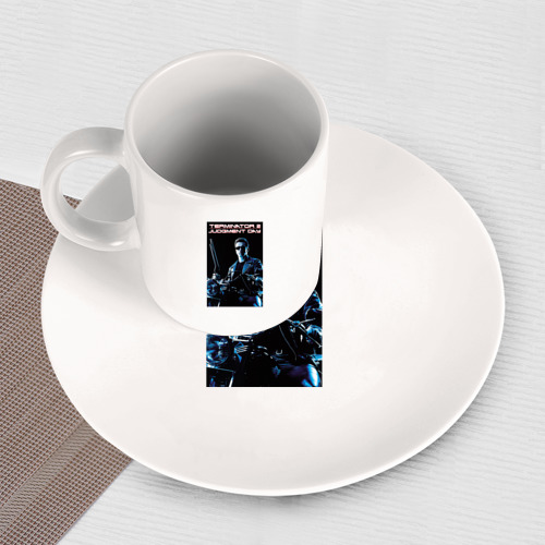 Набор: тарелка + кружка Арнольд Шварценеггер - фото 3