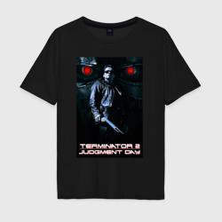 Мужская футболка хлопок Oversize Terminator JD