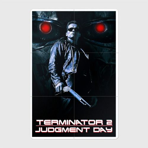 Магнитный плакат 2x3 с принтом Terminator JD, вид спереди №1