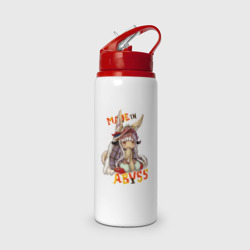 Бутылка для воды с трубочкой Nanachi Made