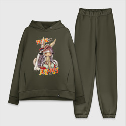 Женский костюм хлопок Oversize Nanachi Made