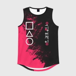 Мужская спортивная майка 3D Игра в кальмара Squid game