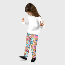 Детские брюки 3D Вкусный узор из сладостей - фото 2