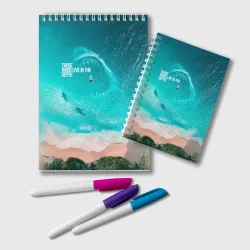 Блокнот Shark in sea