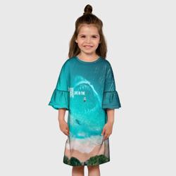 Детское платье 3D Shark in sea - фото 2