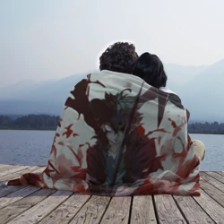 Плед 3D Аста в режиме демона черный клевер - фото 2