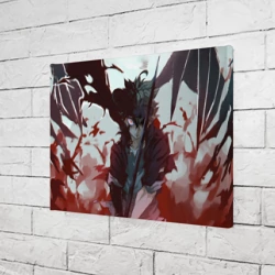 Холст прямоугольный Аста в режиме демона черный клевер - фото 2