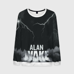 Мужской свитшот 3D Alan Wake Dark Place