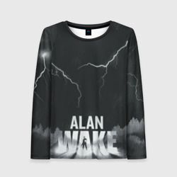 Женский лонгслив 3D Alan Wake Dark Place