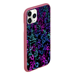 Чехол для iPhone 11 Pro Max матовый Neon Rave Party - фото 2