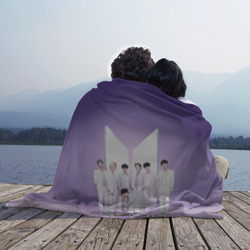Плед 3D Purple BTS - фото 2