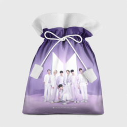 Подарочный 3D мешок Purple BTS