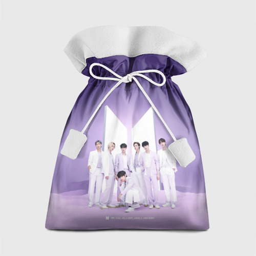 Подарочный 3D мешок Purple BTS