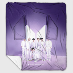 Purple BTS – Плед с рукавами с принтом купить