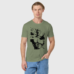 Мужская футболка хлопок Onibaku Teacher - фото 2