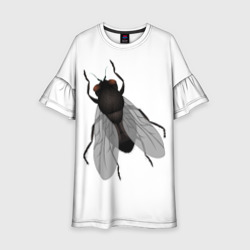 Детское платье 3D Большая муха