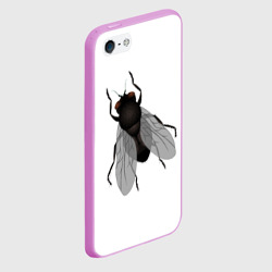 Чехол для iPhone 5/5S матовый Большая муха - фото 2