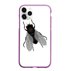 Чехол для iPhone 11 Pro Max матовый Большая муха