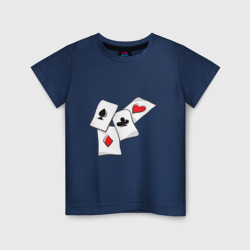 Детская футболка хлопок Покерные карты