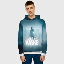 Мужская толстовка 3D Alan Wake Video Game Art - фото 2