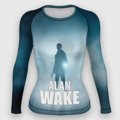 Женский рашгард 3D Alan Wake Video Game Art, цвет 3D печать