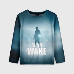 Детский лонгслив 3D Alan Wake Video Game Art