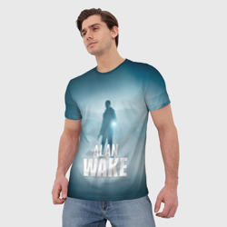 Мужская футболка 3D Alan Wake Video Game Art - фото 2