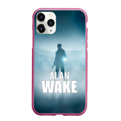 Чехол для iPhone 11 Pro Max матовый Alan Wake Video Game Art