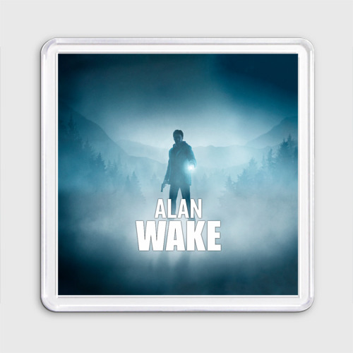 Магнит 55*55 Alan Wake Video Game Art