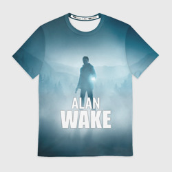 Мужская футболка 3D Alan Wake Video Game Art