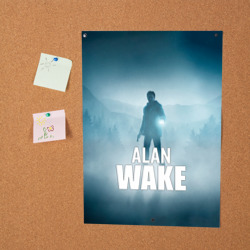 Постер Alan Wake Video Game Art - фото 2