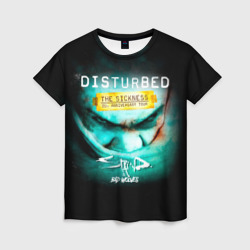 Женская футболка 3D The Sickness - Disturbed