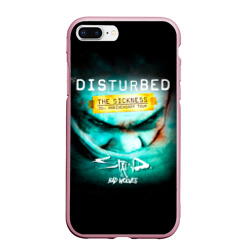 Чехол для iPhone 7Plus/8 Plus матовый The Sickness - Disturbed