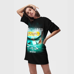 Платье-футболка 3D The Sickness - Disturbed - фото 2